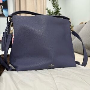Kate Spade Periwinkle Crossbody Bag with Adjustable Strap
